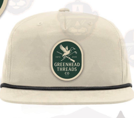 Khaki Trucker Rope Hat